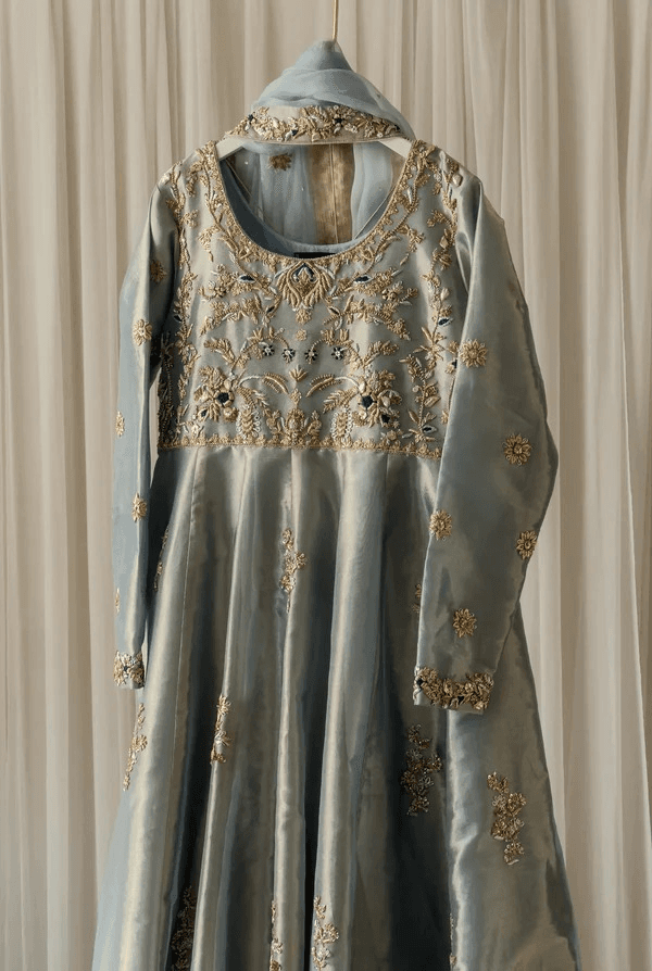 Deed Nagar - Metallic Blue